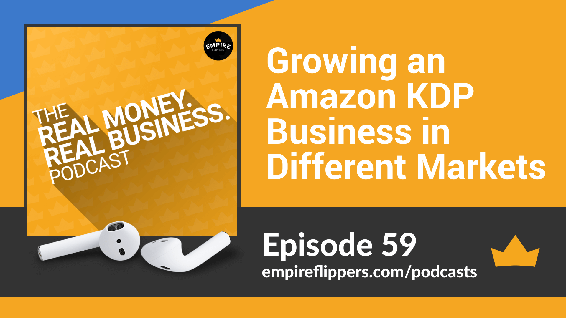 RMRB 59 Growing an Amazon KDP Business in Different Markets